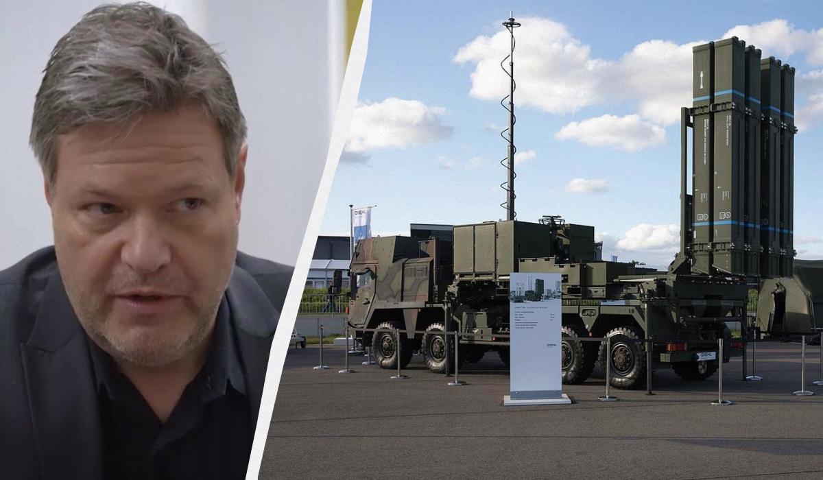 Міністр економіки ФРН Роберт Хабек привіз в Україну представників німецької оборонки / колаж УНІАН, фото wikipedia.org, кадр з відео Міністр економіки ФРН Роберт Хабек привіз в Україну представників німецької оборонки / колаж УНІАН, фото wikipedia.org, кадр з відео