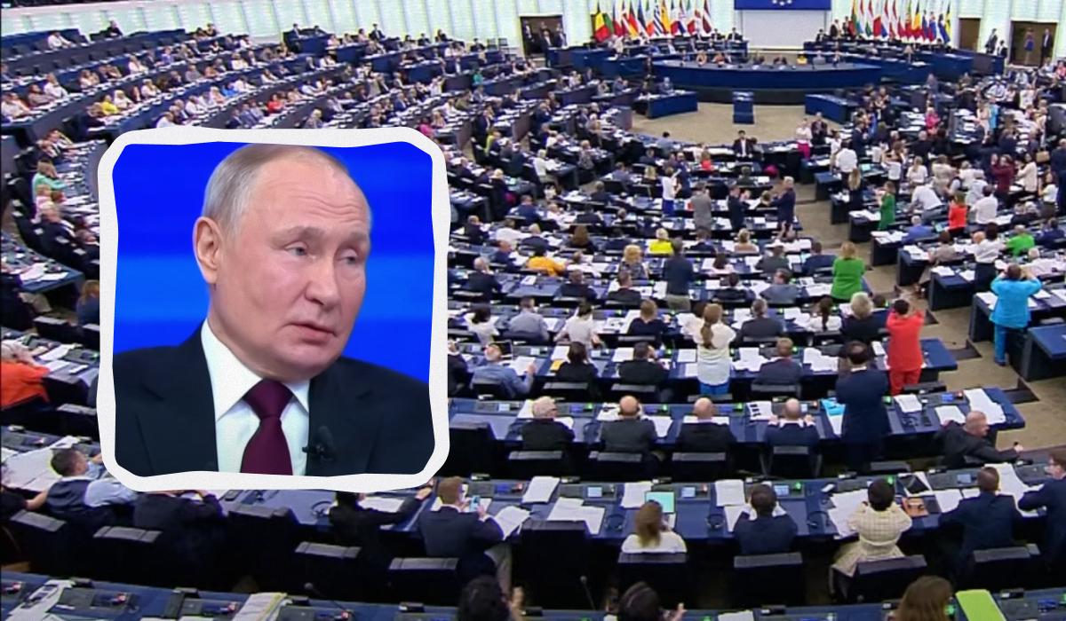 Європарламент дасть оцінку підсумкам "виборів Путіна" / Колаж УНІАН Європарламент дасть оцінку підсумкам "виборів Путіна" / Колаж УНІАН