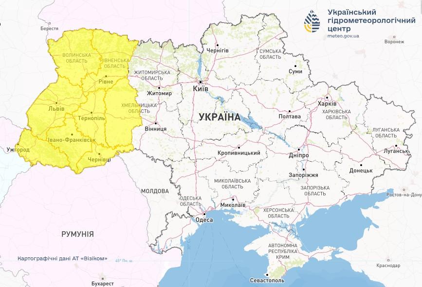 Українців попереджають про заморозки на грунті / фото Укргідрометцентр Українців попереджають про заморозки на грунті / фото Укргідрометцентр