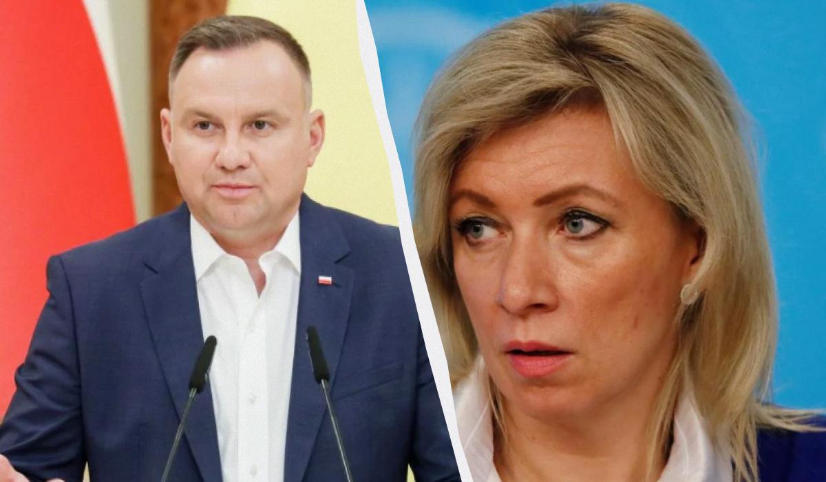 Марія Захарова відповіла Анджею Дуді погрозою на теоретичне розміщення "ядерки" США / Колаж УНІАН, фото УНІАН, фото Reuters Марія Захарова відповіла Анджею Дуді погрозою на теоретичне розміщення "ядерки" США / Колаж УНІАН, фото УНІАН, фото Reuters