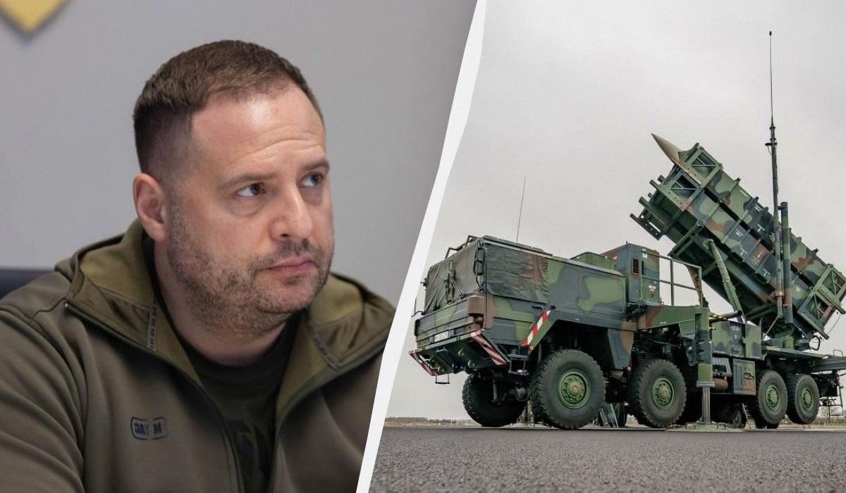За словам Єрмака, США зараз тиснуть на партнерів, які мають "Петріоти" / колаж УНІАН, фото Getty Images, t.me/ermaka2022 За словам Єрмака, США зараз тиснуть на партнерів, які мають "Петріоти" / колаж УНІАН, фото Getty Images, t.me/ermaka2022