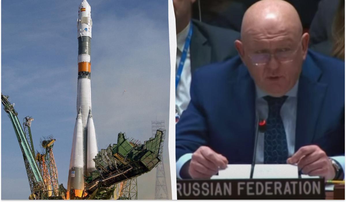 РФ ветировала резолюцию Совбеза ООН, которая призвала все страны не допустить гонки ядерных вооружений в космосе / Коллаж УНИАН, фото Википедия, скриншот РФ ветировала резолюцию Совбеза ООН, которая призвала все страны не допустить гонки ядерных вооружений в космосе / Коллаж УНИАН, фото Википедия, скриншот