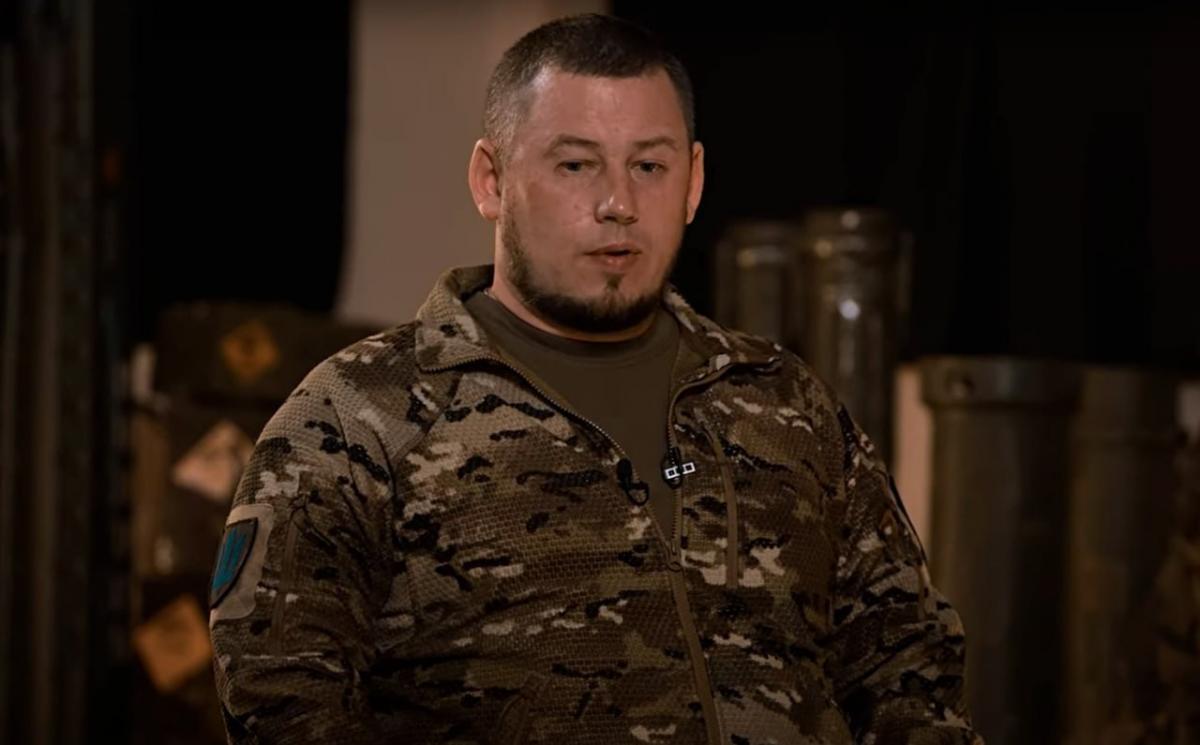 Командир бригады "Холодный Яр" Павел Палиса / кадр из видео Командир бригады "Холодный Яр" Павел Палиса / кадр из видео