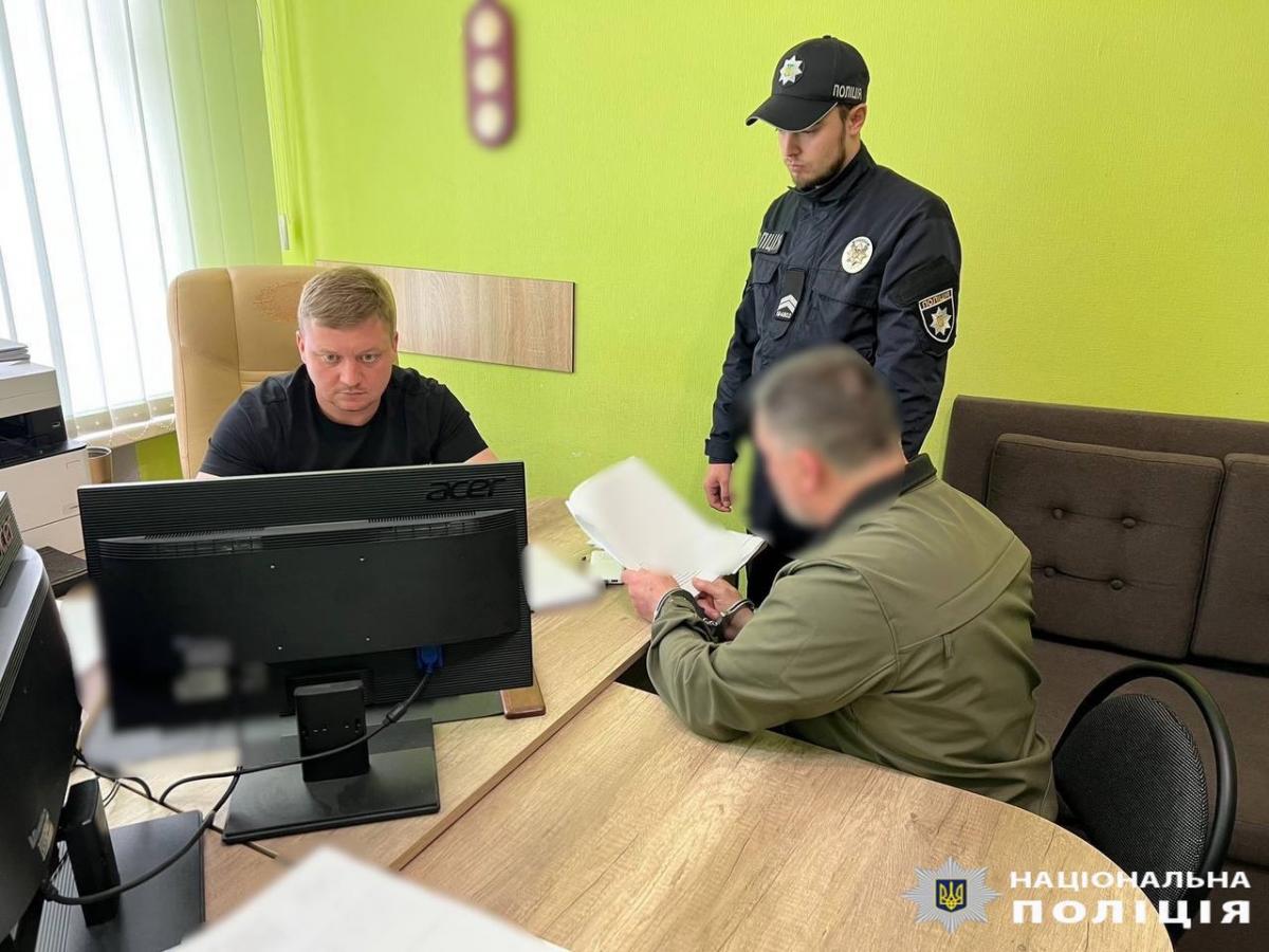Володимир Майбоженко отримав підозру / фото t.me/kyivregionpolice Володимир Майбоженко отримав підозру / фото t.me/kyivregionpolice