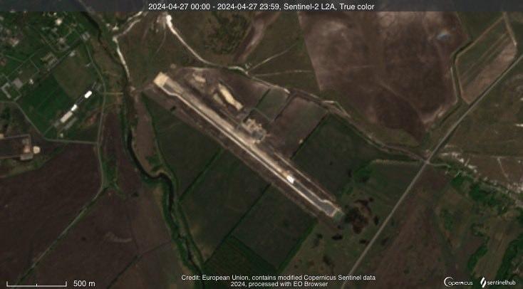 Росіяни будують новий аеродром під Бєлгородом (фото)