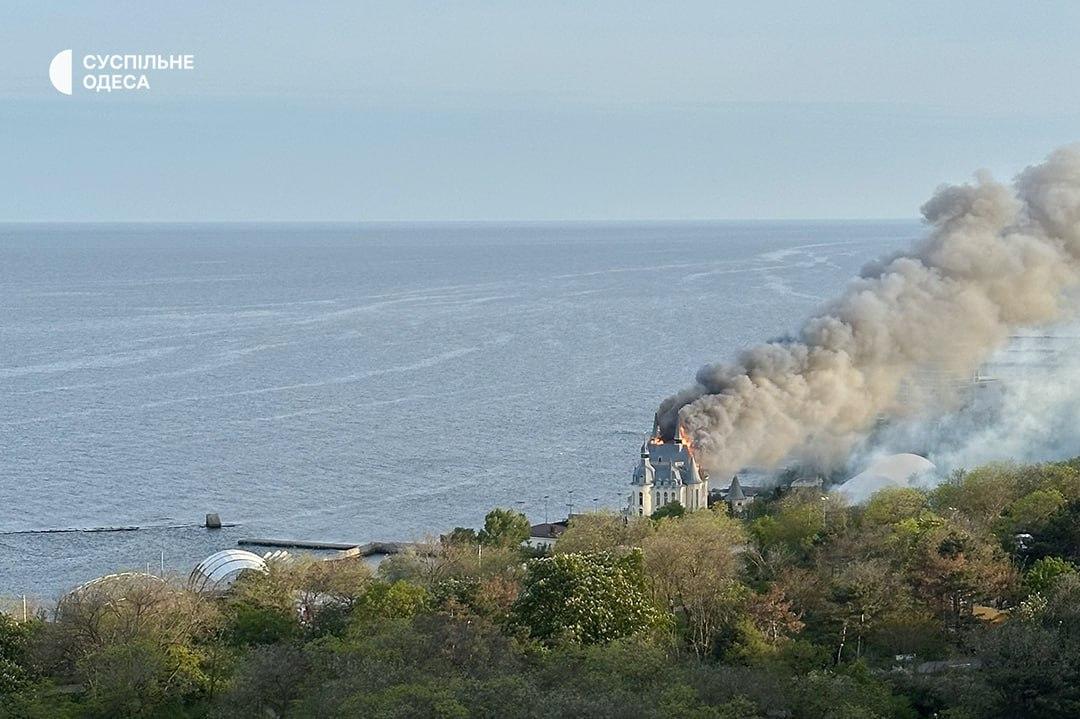 Окупанти знову атакували Одесу ракетами / фото Суспільне. Одеса Окупанти знову атакували Одесу ракетами / фото Суспільне. Одеса
