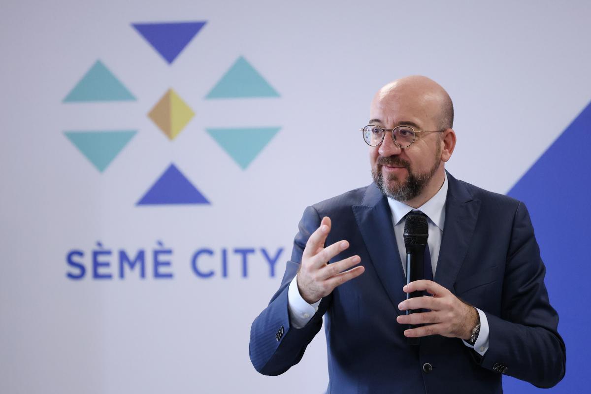 Голова Європейської Ради Шарль Мішель позитивно висловився про майбутнє України в ЄС / фото European Union Голова Європейської Ради Шарль Мішель позитивно висловився про майбутнє України в ЄС / фото European Union