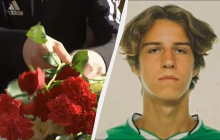 Смерть на фунікулері: у Києві поховали 16-річного Максима Матерухіна (відео)