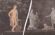 Самое удивительное открытие за все время: в Помпеях обнаружена "черная комната" с фресками