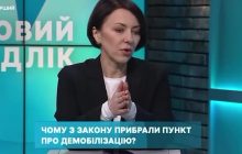 Маляр довела депутата до слез во время обсуждения закона о демобилизации