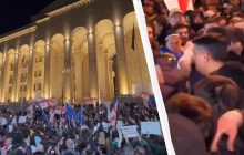 Протесты в Тбилиси: президент Грузии выступила с заявлением (видео)