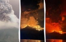 В Индонезии извергается опасный вулкан, тысячи человек ждут эвакуации (видео)