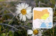Украину скуют заморозки: температура упадет до -5° (карта)