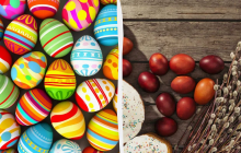Как покрасить яйца на Пасху: 6 народных вариантов