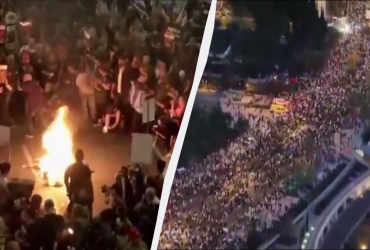 В Израиле вспыхнули масштабные протесты против правительства Нетаньяху (видео)