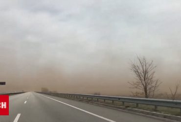 Осторожно, пыль из Сахары: сильная непогода с дождем и грозами надвигается