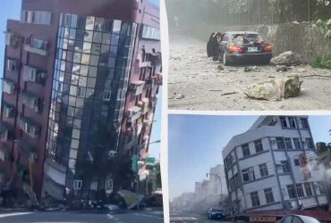 Тайвань сотрясло крупнейшее за 25 лет землетрясение: разрушены дома, есть погибшие (видео)