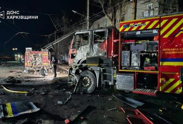 Массированная атака шахедов на Харьков: в ГСЧС показали последствия (фото)