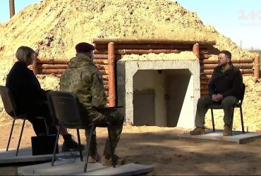 Строительство фортификаций продолжается: Зеленский инспектирует на Черниговщине и дал интервью