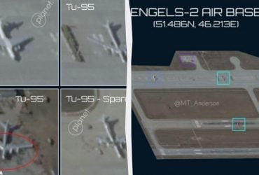 Удар по аэродрому Энгельс-2: спутник показал потенциальное место (фото)