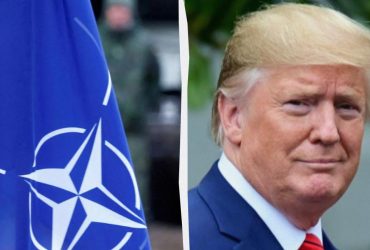 В Брюсселе разрезали торт в знак единства НАТО, но не растопчет ли шоколад Дональд Трамп, - СМИ