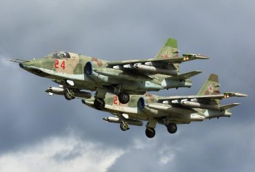 Догорает в степи: на Донбассе зенитчики сбили российский Су-25, - ВСУ