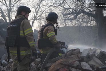 Разрушения в результате увиаудара по Константиновке сняли на видео