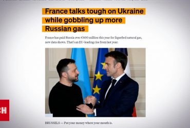 Макрон вимагає грошей для України