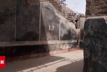 Дивовижна знахідка Помпеї: у місті знайшли майже недоторкану кімнату