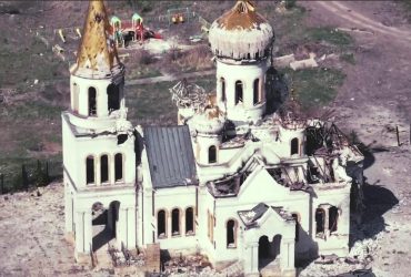 Розбита церква - постріл в серце України: військові показали Часів Яр (відео)
