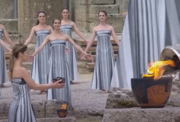 У Греції запалили олімпійський вогонь для Ігор-2024 (відео)