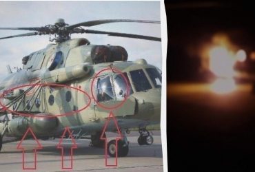 У Росії знищено гелікоптер Мі-8: в ГУР розповіли подробиці (відео)