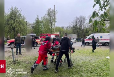 Ракеты по Чернигову: большое горе, слезы, боль и ненависть