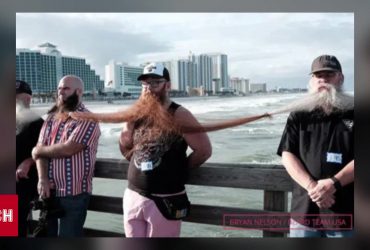 Волохатий рекорд: бороди 89 чоловіків заплели в 60-метрову косу