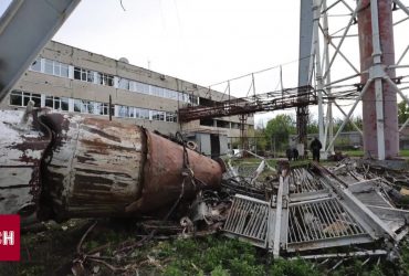 Телебашня в Харькове перебита: цифрового телевидения нет