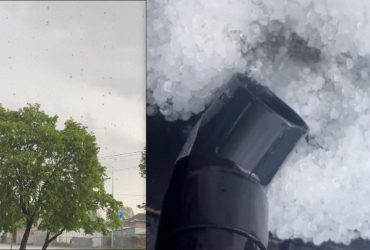 Крупный град, гроза, ливень: в Киеве и области бушевала непогода (видео)