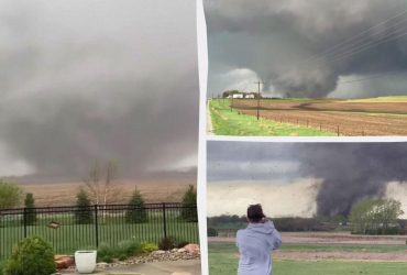 Вагоны сошли с рельсов, дома разрушены: мощные торнадо натворили бед в США (видео)