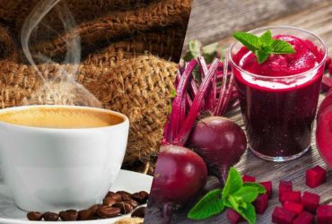 Свекольный сок против кофе: что лучше пить перед тренировкой