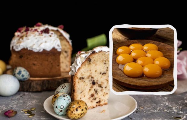Ароматна паска "10 жовтків", яка довго не черствіє і виходить вдалою