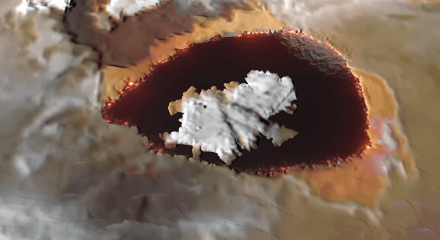 NASA поделилось уникальными кадрами лавового озера на спутнике Юпитера (видео)
