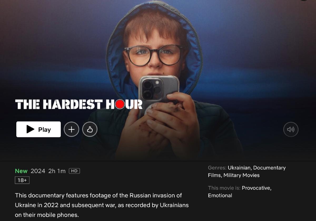 Над фільмом "Довга доба" працювало 12 тисяч українців / Скріншот Netflix Над фільмом "Довга доба" працювало 12 тисяч українців / Скріншот Netflix