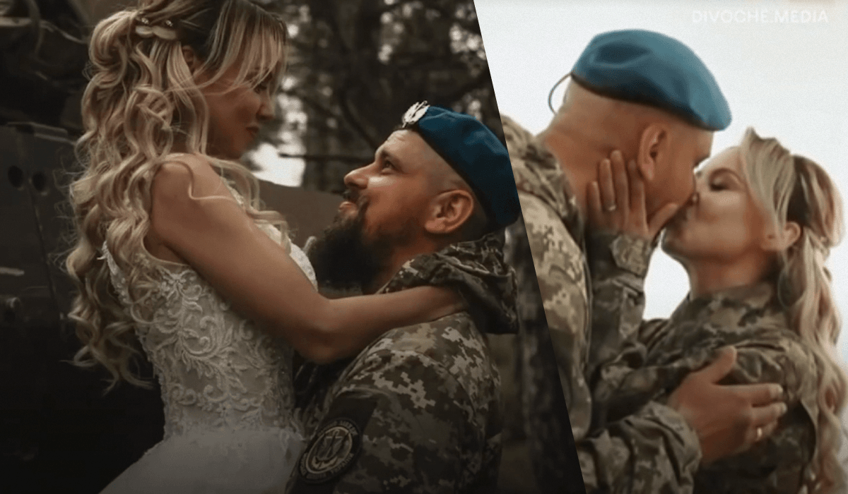 Таке відео зворушило українців, які побажали молодятам довгого та щасливого життя / колаж УНІАН, скриншоти Таке відео зворушило українців, які побажали молодятам довгого та щасливого життя / колаж УНІАН, скриншоти