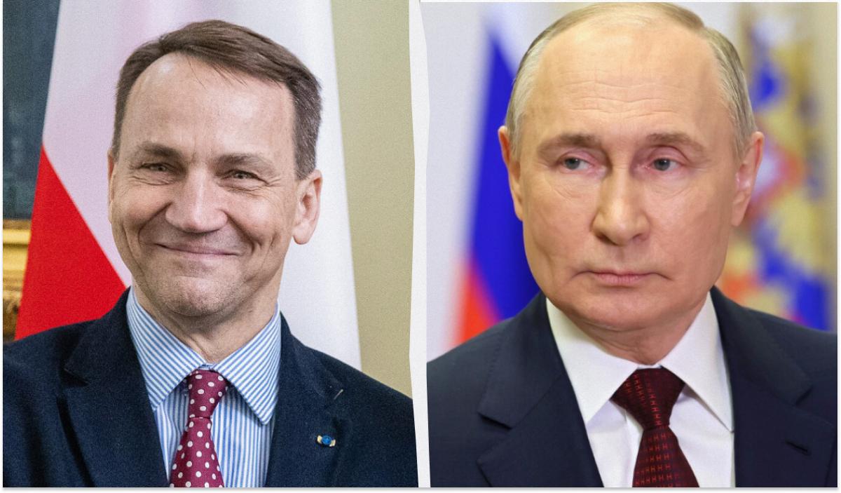 Сікорський пропонує тримати Путіна в невизначеності щодо подальших кроків ЄС / Колаж УНІАН, фото Вікіпедія Сікорський пропонує тримати Путіна в невизначеності щодо подальших кроків ЄС / Колаж УНІАН, фото Вікіпедія