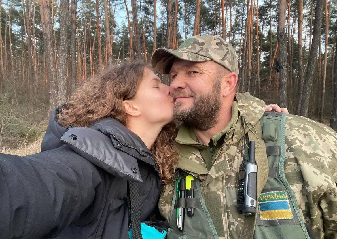 Дар'я з татом-військовим / фото інстаграм Дар'ї Легейди Дар'я з татом-військовим / фото інстаграм Дар'ї Легейди