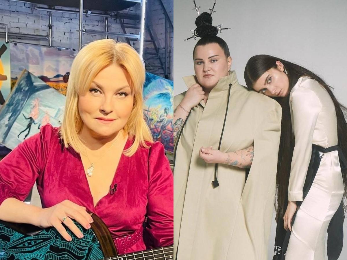 Співачка не могла стримати емоцій від номеру / фото колаж УНІАН Співачка не могла стримати емоцій від номеру / фото колаж УНІАН