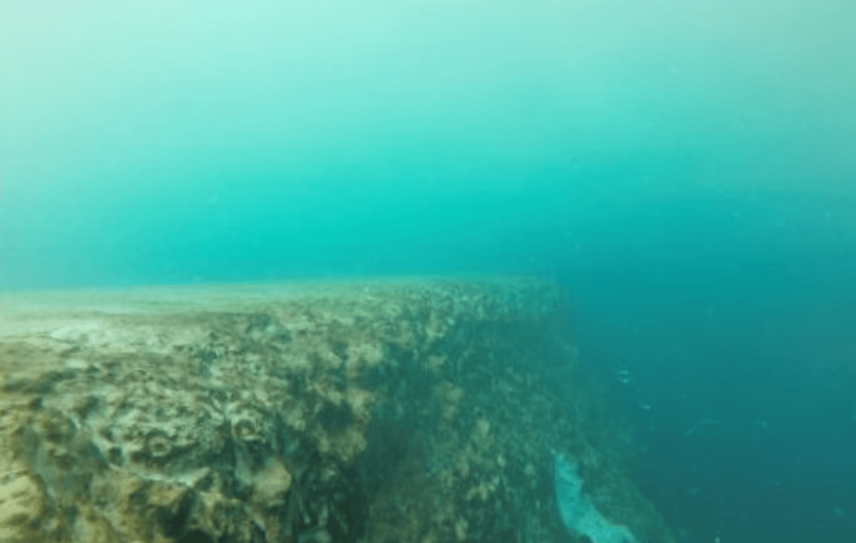 Яма была глубиной не менее 420 метров, но могла быть еще глубже / фото Frontiers in Marine Science Яма была глубиной не менее 420 метров, но могла быть еще глубже / фото Frontiers in Marine Science