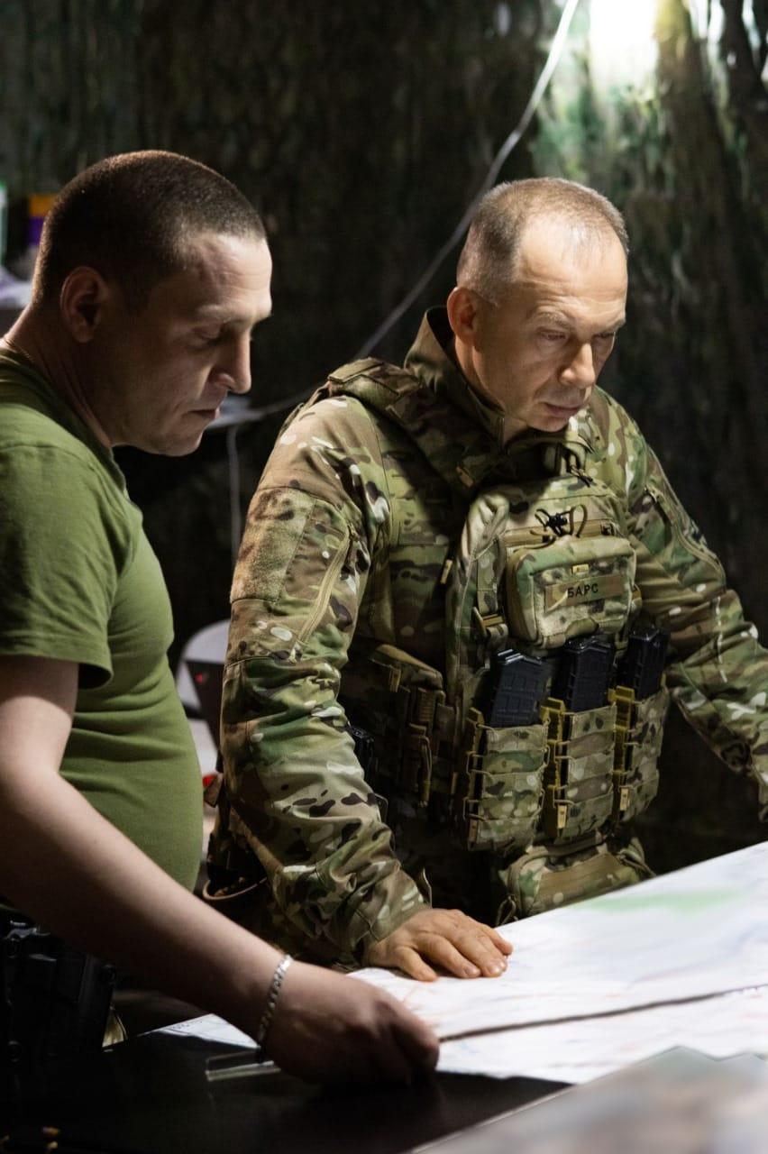 Сырский на фронте / facebook.com/CinCAFofUkraine/ Сырский на фронте / facebook.com/CinCAFofUkraine/