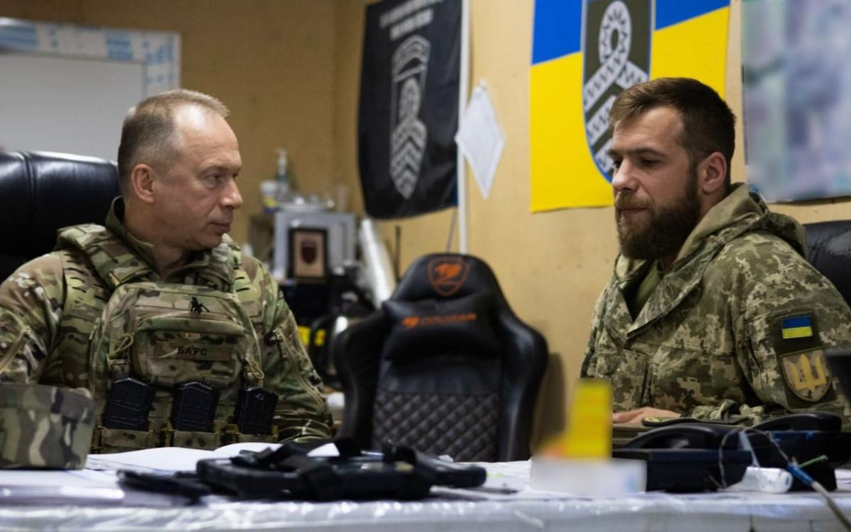 Сырский на фронте / facebook.com/CinCAFofUkraine/ Сырский на фронте / facebook.com/CinCAFofUkraine/