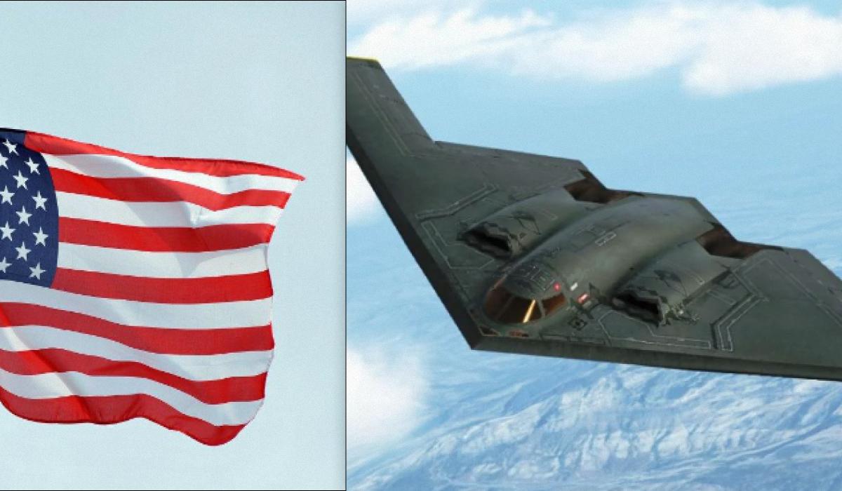 B-2 Spirit хочуть оснастити новою протибункерною бомбою, дізналися журналісти / колаж з фото acecombat.fandom.com та УНІАН B-2 Spirit хочуть оснастити новою протибункерною бомбою, дізналися журналісти / колаж з фото acecombat.fandom.com та УНІАН
