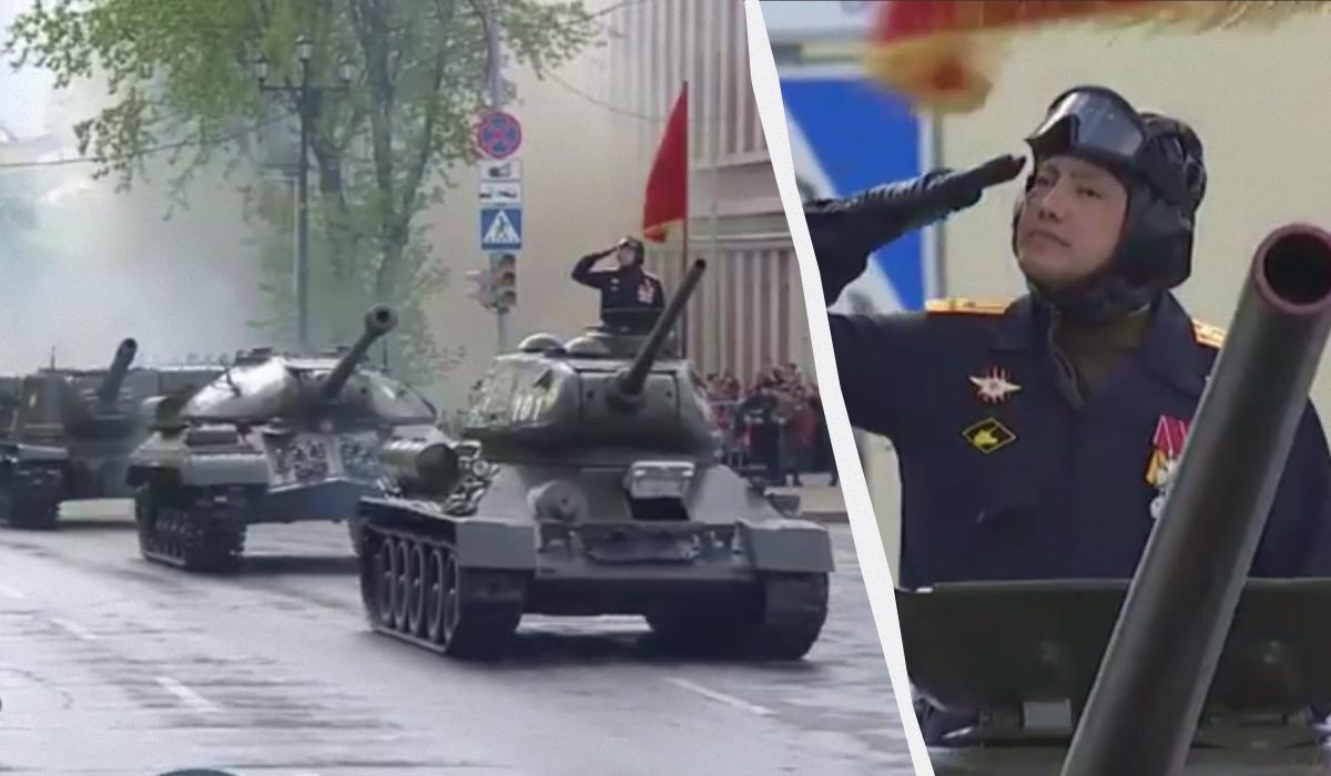 Сьогодні в Росії пройшли паради з нагоди 9 травня / колаж УНІАН, кадри з відео Сьогодні в Росії пройшли паради з нагоди 9 травня / колаж УНІАН, кадри з відео